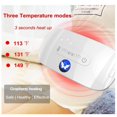 thumbnail image 2 of Youkk Menstrual Heating Belt Pad Electric Heated Waist Belt with 3 Heat Levels and 3 Vibrations Massage Models, 2 of 6