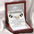 thumbnail image 5 of Grandma Gift - Mom to Grandma Necklace with Meaningful Message Card Inside, First Time Grandma Gift for Mothers Day, Pregnancy Announcement, 5 of 8