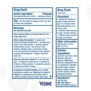 Visine Comfort Redness Reliever Red Eye Relief Drops, 0.5 fl oz