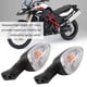 thumbnail image 3 of Luces de señal de giro, par de luces de dirección de giro para motocicleta, luz indicadora de señal de giro, acabado de lujo, 3 of 9