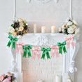 thumbnail image 5 of Dalrosia Bow Garlands Banner Decoration,Pre-Strung Satin Ribbon Ornaments for Birthday,Bachelorette Party,Bridal Shower,Wedding,Engagement,Baby Shower, Graduation Decor,Anniversary, 5 of 5