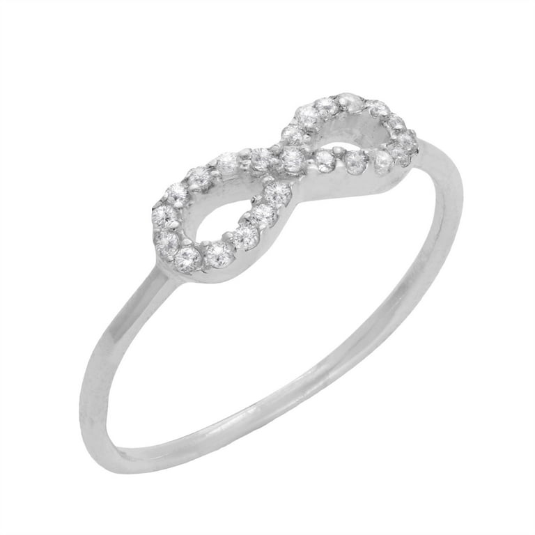 ‪ ‪✌︎ringringrinka‪‪✌︎ 　Bibiy / Silverly Women's 925 Sterling Silver 22 Cubic Zirconia