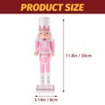 thumbnail image 2 of Ornement en Bois de Noël Nutcracker Ornement Créatif en Bois Soldier Nutcracker, 2 of 9