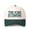 Green, variant on THE KING IS COMING JESUS IS KING Letter Embroidered Color Block Trucker Hat Unisex Adjustable Cotton Breathable Fashion Cap for Travel Daily Wear