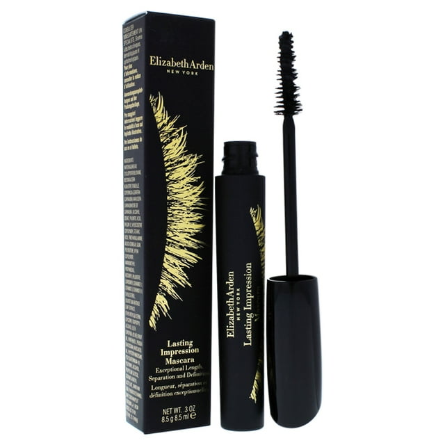 Máscara de Pestañas Elizabeth Arden Lasting Impression Black 01 0.3 oz