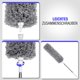 thumbnail image 4 of Plumero Telescópico Juego de 2 Accesorios de Microfibra, Plumero Telescópico Largo Extensible de Acero Inoxidable, Plumero Lavable, 4 of 5