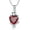 January - Garnet, variant on Frog Necklace Birthstone Frog Pendant Necklace Present for Women Friends