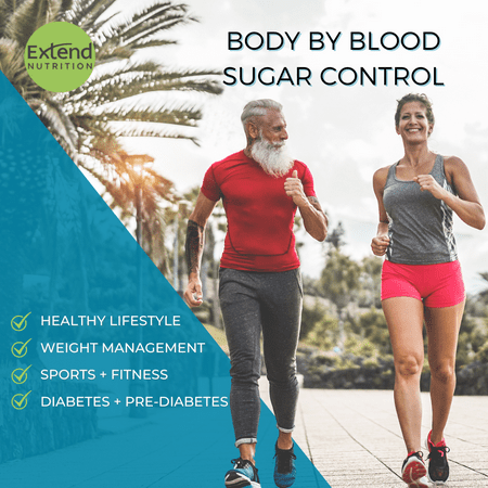 Extend Nutrition Vanilla Protein Shake Mix for Diabetes & Prediabetes, 15 Svgs