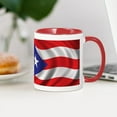 thumbnail image 3 of CafePress - Flag Of Puerto Rico Mug - 11 oz Ceramic Mug - Novelty Coffee Tea Cup, 3 of 4