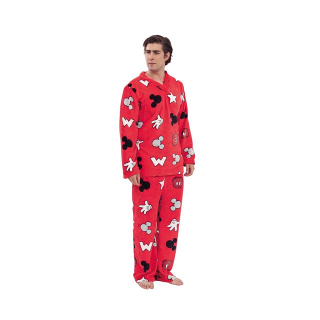 Pijama supersoft de caballero TESSO HOME Mickey ultrasuave conjunto pijama