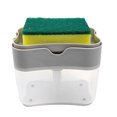 thumbnail image 3 of Dispensador de Jabón de Empuje, Dispensador de Plástico de Empuje Hacia Abajo para Lavado de Manos, Adecuado Para Fregadero de Cocina, material Plástico Duradero, 3 of 7