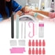 thumbnail image 5 of Juego de limas de uñas, empujador de cortador de cutículas, juego de empujador de cortador de cutículas de uñas, herramientas de arte Ultra sensibles, 5 of 12