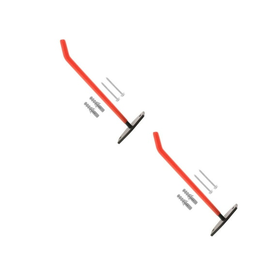 WHAMVOX OUNONA 2pcs Heavy Duty Garage Hook for Wall Mount Storage Organizer to Hang Power Tools and Ladders