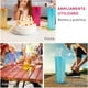 thumbnail image 4 of Vaso Textura cadena doble pared 700 ml con popote Tornasol Rosa, 4 of 5