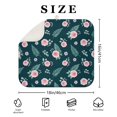 thumbnail image 4 of Pioneer Flower Floral Print Pattern Kitchen Dish Drying Mat 1 Pack, Ultra Absorbent Microfiber Drainer Mat, 16"x18", 4 of 6