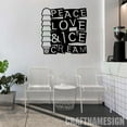 thumbnail image 5 of Craftnamesign Ice Cream Shop Metal Wall Art with LED Lights, Ice Cream Lovers Home Decor, 5 of 5