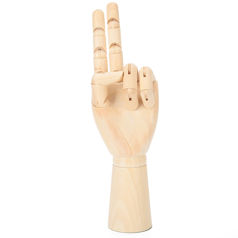 Wide Range, Solid Wood, Wooden Hand Puppet, Wooden Hand Model, For