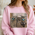 thumbnail image 5 of Funny Nurse Raccoon Shirt, Emergency Room Medical Team Sweatshirt, Cute Healthcare Worker Hoodie and T-Shirt, Nurse Appreciation Gift, 5 of 9