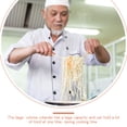 thumbnail image 3 of unbranded 1Ud Colador De Verduras Y Pasta Acero Inoxidable Con Mango Antideslizante Y Gancho, 3 of 8