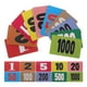 thumbnail image 3 of 40 fichas de póker de plástico, discos de aprendizaje, cartas de póker numeradas, fichas de juego, marcadores de conteo para práctica de matemáticas, fichas de juego y recompensas didácticas, 3 of 7