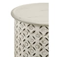 thumbnail image 6 of Coaster Krish 18-inch Round Coastal Wood Accent Table White Washed, 6 of 6