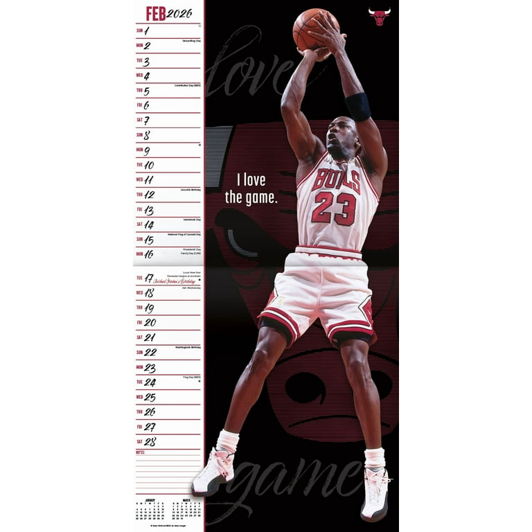 Michael Jordan Framed Poster and 2026 Calendar - Walmart.com