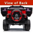 thumbnail image 6 of Shininglove 12V Kids Ride on Car, 2x25W Powerful 4-Wheeler Electric Vehicle（Red）, 6 of 8