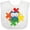 AA-White, variant on Inktastic Autism Awareness Puzzle Piece Owl Boys or Girls Baby Bib