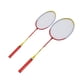 thumbnail image 1 of 1 par de Raquetas de Bádminton Con Volante, 3 Volantes de Nailon, Bolsa de Transporte para 2 Jugadores, Abrenamiento Deportivo, Entretenimiento, 1 of 7