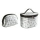 thumbnail image 1 of Organizador de bolsa de maquillaje transparente holográfico, bolsa de almacenamiento de cosméticos iridiscente impermeable, bolsa de transporte de maquillaje portátil de viaje para niñas y mujeres, 1 of 6