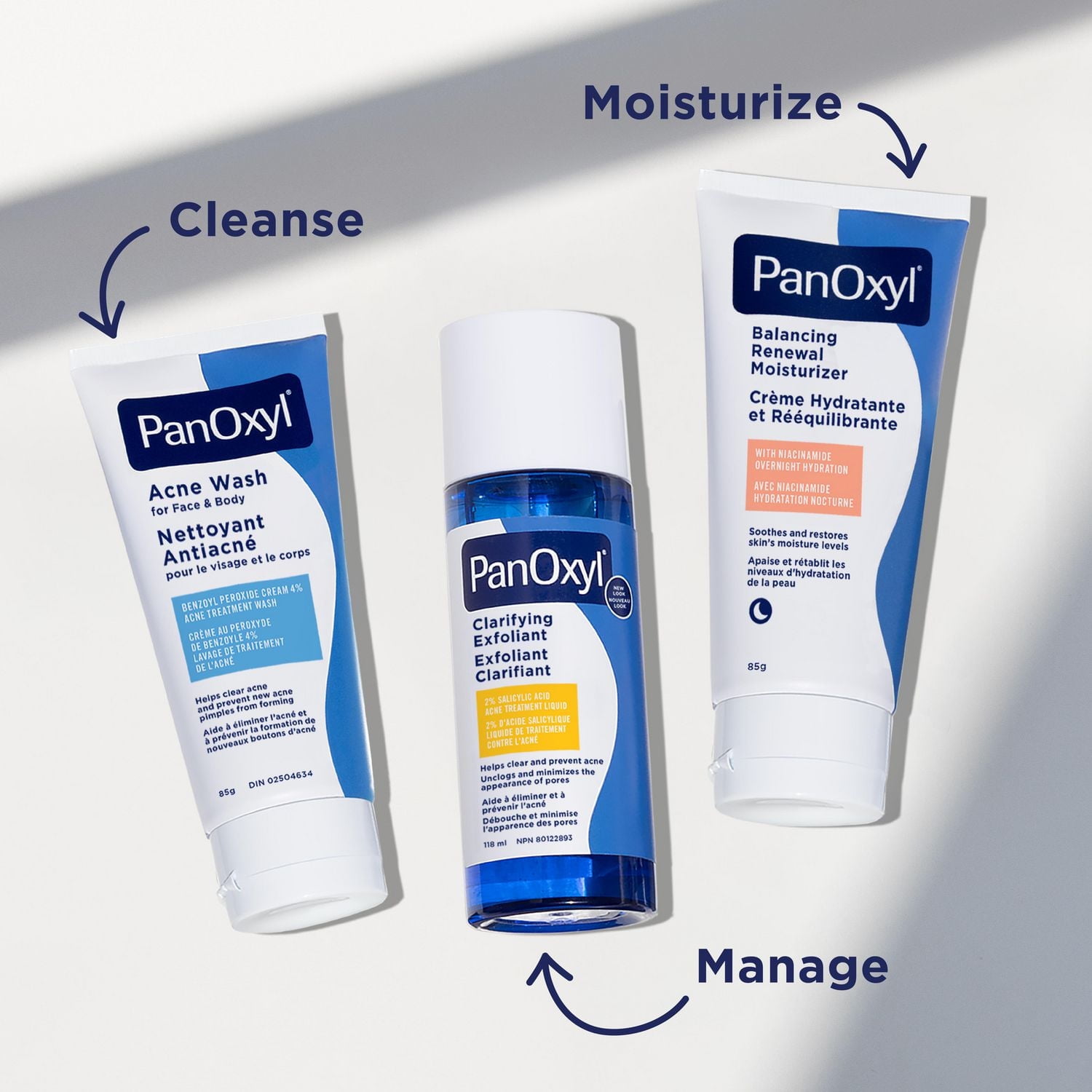 PanOxyl Clarifying Exfoliant 2% Salicylic Acid, 118 ml