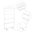 thumbnail image 4 of 4-Tier Earrings Ear Studs Display Rack,11.8inx6.5in Earring Stand Jewelry Holder Organizer 48 Holes Jewelry Display Rack for Women Girls Gift Hanging Earring Holders, 4 of 8