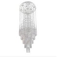 thumbnail image 2 of LUOLAX 31 inch luxury modern crystal chandelier, 10-head living room chandelier, stairwell dining room lighting fixture, 2 of 6