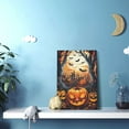 thumbnail image 5 of 12x18 inch Canvas Picture Frameless Painting Pumpkin Head Night,Home Bedroom,Studio,Lounge Wall Decor Paintings,Exquisite Pumpkin Head Night Canvas Prints,For,Living Room,Bar,Yard,Cafes Decor, 5 of 6
