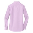 thumbnail image 6 of Womens SuperPro Oxford Cotton/Polyester Shirt Soft Purple Medium, 6 of 6