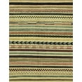 thumbnail image 1 of Ahgly Company Indoor Rectangle Abstract Metallic Gold Abstract Area Rugs, 7' x 9', 1 of 6