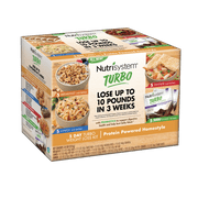 Nutrisystem 5 Day Turbo Protein Powered Homestyle Weight Loss Kit, 4.4 lbs, 15 Meals, 5 Shake Mixes
