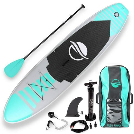 Wide Stance, Bottom Fin for Paddling, Surf Control, Non-Slip Deck Youth and Adult Standing