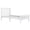 White 2, variant on Ktaxon Twin Bed Frame,Solid Pine Wood Twin Platform Bed Frame, Bedroom Twin Bed with Headboard for Adults, White, 78.94"L*42.44"W*39.17"H