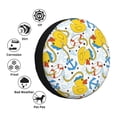 thumbnail image 4 of Goofa Ducks and Anchors Pattern Universal Tire Cover for Jeep, SUV, Truck, and Trailer – Waterproof, UV-Resistant,Easy to Install, Fits 14"-17" Tires-17 inch, 4 of 6