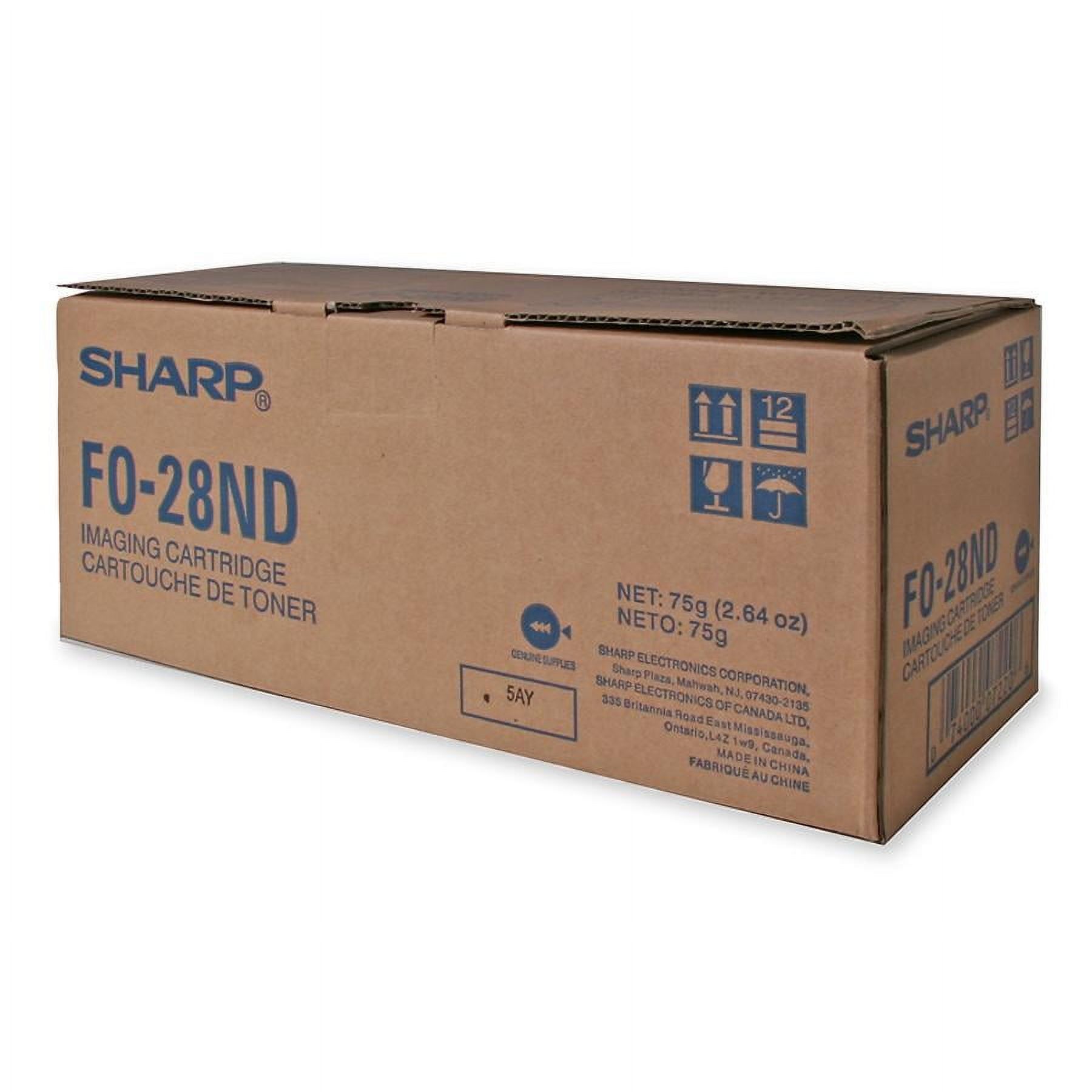 SHARP FO-2850 Toner Cartridge (3,000 yield) - image 2 of 2