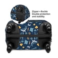 thumbnail image 6 of Uemuo Sea Turtle Printed Washable Luggage Cover - Fashion Suitcase Protector Fits 18-32 Inch Luggage -Medium, 6 of 9