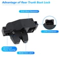 thumbnail image 4 of Rear Trunk Latch Lock Actuator for Peugeot 206 SW 2002-2010 3Pins Rear Tailgate Latch Actuator No.9646091580/871972 Black Plastic Metal, 4 of 7