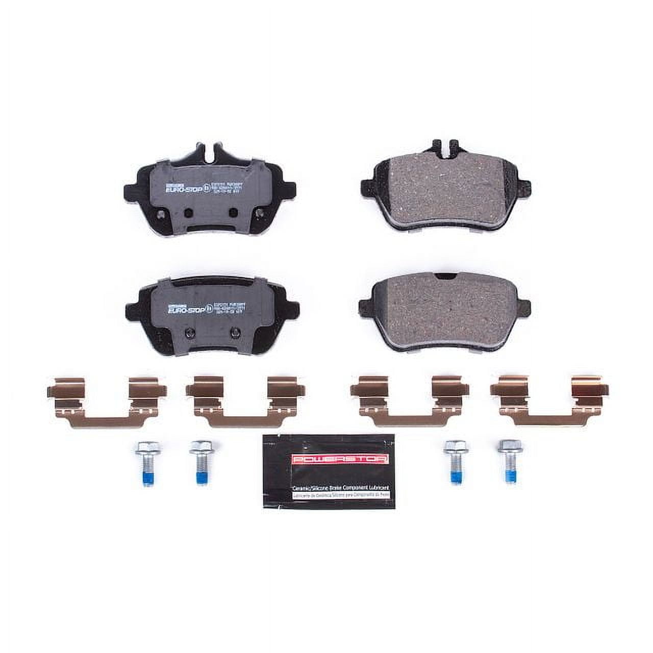 Power Stop Rear Euro-Stop ECE-R90 Certified Brake Pad ESP2151