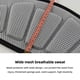 thumbnail image 4 of FLhrweasw Cinturones Fitness Ejercicio Adelgazamiento Ajustable para Adultos Unisex (M Gris), 4 of 9