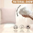 thumbnail image 2 of AUQ 4Pcs Decorative Pillow Covers No Pilling 16X16 Pillow Covers Wrinkle Free Throw Pillow Cover Style1, 2 of 7