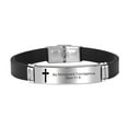 thumbnail image 1 of Inspirational Religious Bracelets-Cross Scripture Bracelet For Men Women, 1 of 2
