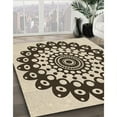 thumbnail image 3 of Ahgly Company Machine Washable Indoor Rectangle Transitional Vanilla Gold Area Rugs, 2' x 3', 3 of 7