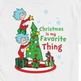 thumbnail image 3 of Cat in the Hat - Christmas Is A Family Thing - Men's Short Sleeve Graphic T-Shirt, 3 of 6