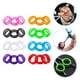 thumbnail image 3 of Tijeras de silicona para dedo, anillos para el cuidado de perros, tijeras para mascotas, anillo, inserciones para el pulgar, 24 Uds., 3 of 6